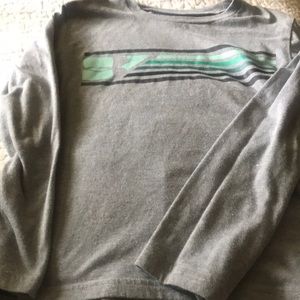 Boys UA long sleeve shirt. Youth Sm